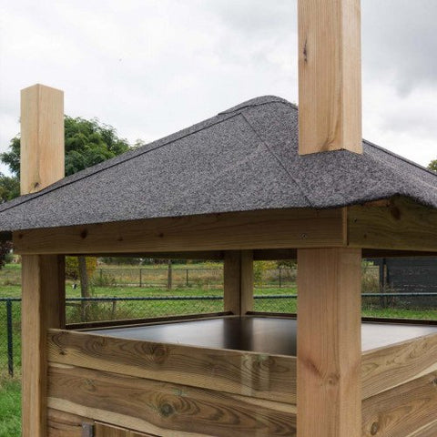 Kippenhok Hooiberg Floor XL Voldux bij klant