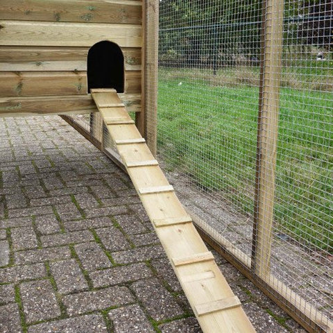 Kippenhok Hooiberg Fien XXL Voldux -  697x125x225cm