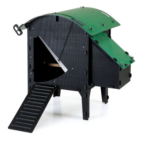 Kunststof kippenhok Small op pootjes Nestera - 100x114x100cm