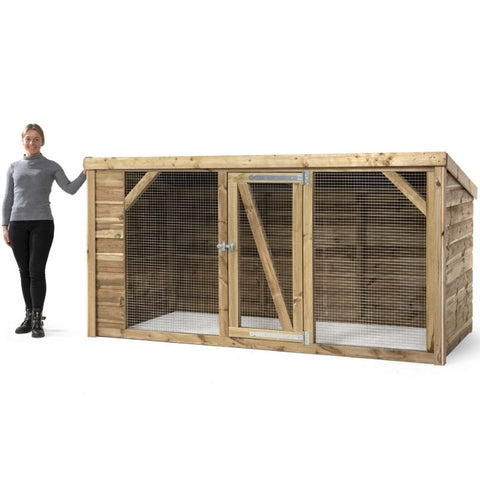 Kippenren Britt Voldux - 260x130x132cm