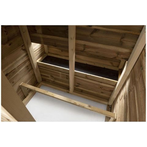 Voldux Kippenhok Toon binnenkant